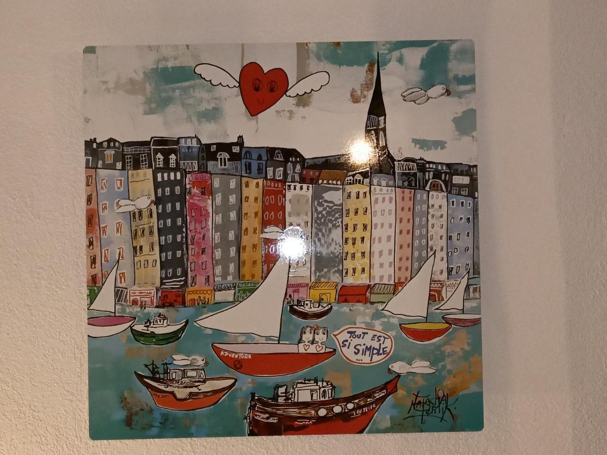 Le Coeur Du Centre Historique Refait A Neuf Apartman Honfleur Kültér fotó